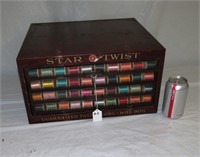 STAR TWIST ADVERTISING THREAD CABINET