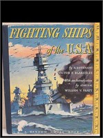 BOOK - 1941 -  "FIGHTING SHIPS OF THE USA"