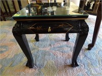 CHINESE LACQUER SIDE TABLE
