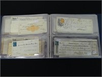 COLLECTION OF 45 BANK CHECKS