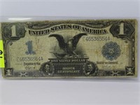 1899 U.S. $1 BLACK EAGLE SILVER CERTIFICATE