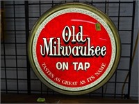 OLD MILWAUKEE LIT BAR SIGN