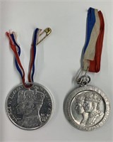 Pair of Royalty Medals