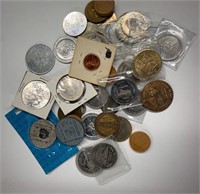 Grouping of Mixed Coins and Tokens