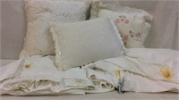 Cuddledown Dust Ruffles and Accent Pillows K7G