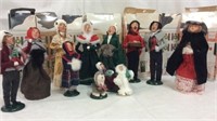 Large Collection of Byers Carolers and More K7D