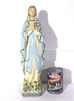 Statue vintage de la Sainte Vierge