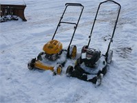 Skid Lot of Lawn Mowers