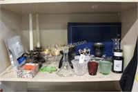 CANDLE HOLDERS - WINE GLASSES - ETC.