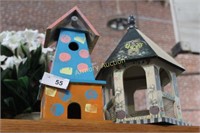 BIRD HOUSE AND FEEDER