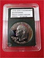 1776-1976 Double Date Eisenhower Dollar