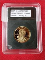2007-S Proof Cameo Sacagawea Dollar