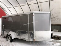 2013 Aluma AE612V enclosed trailer