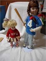 2 Modern Collectible Dolls - Marie Osmond