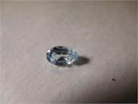 1.02ct natural aquamarine gemstone