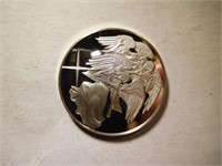 1977 Solid Sterling Silver commemorative token