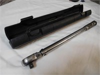 Adjustable Pittsburgh Pro click-type torque wrench