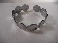Unique artisan crafted US Nickels Bracelet