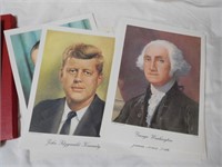 Rare first edition Portfolio of Presidents