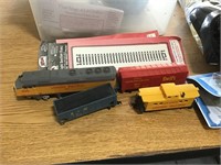 LOT OF MISC TRAINS & GAMES