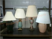 Assorted Large lamps