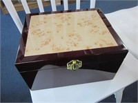 13" Hand Made Italian Cypress Inlay Box