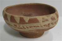 4.75" Diameter NA Style Ceramic Bowl - Unsigned