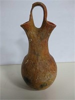 10" Tall Navajo Ceramic Wedding Vase - S.G.