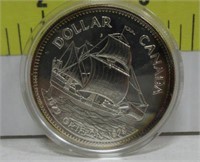 1979 Proof Silver Dollar In Silver Sleeve