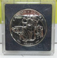 1990 Bu Dollar In Silver Sleeve