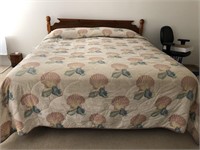 King size bed w/Serts perfect sleeper mattress