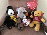 TY Beanies and other stuffed animals