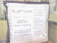 Southshore Fine Linens 2 Pc Quilt Set Twin Xl