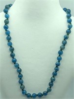 Amazonite Sterling Silver Clasp Necklace