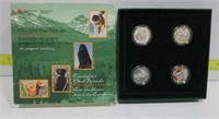 Canada's Best Friends 4-coin Dog Set