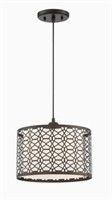 Brushed Nickel Finish Wrought Studio Oyola Pendant