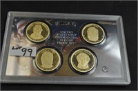 U.S. MINT PRESIDENTIAL $1 COIN PROOF SET