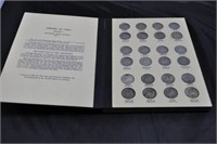 JEFFERSON NICKLE BOOK - 1938-1964 COMPLETE WITH
