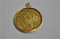 1880 - $10 GOLD LIBERTY HEAD IN 14K GOLD