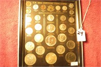 20TH CENTURY TYPE COIN SET WITH BOX