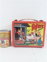 Boîte à lunch Popeye, Thermos, vintage