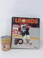 Collection cartes hockey ds album "Lindros"