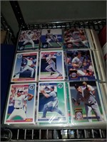 Four Binders Of Baseball Cards.