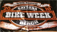 Lot To Include Daytona Bike Week Flag, Race