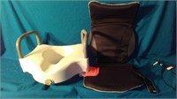 Toilet Assistance Seat And Obusform Massager