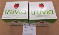 2 Boxes Truvia Calorie Free Sweetener 80 Pks/Box