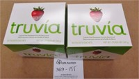 2 Boxes Truvia Calorie Free Sweetener 80 Pks/Box