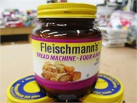 3 113g Jars Fleischmann's Bread Machine Yeast