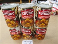 6 Cans Campbell's Chunky Stew