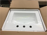 DECOLAV 1419-8-CWH Vitreous China Sink $199 R *See